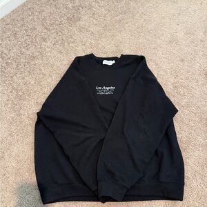 Black Crewneck Sweater